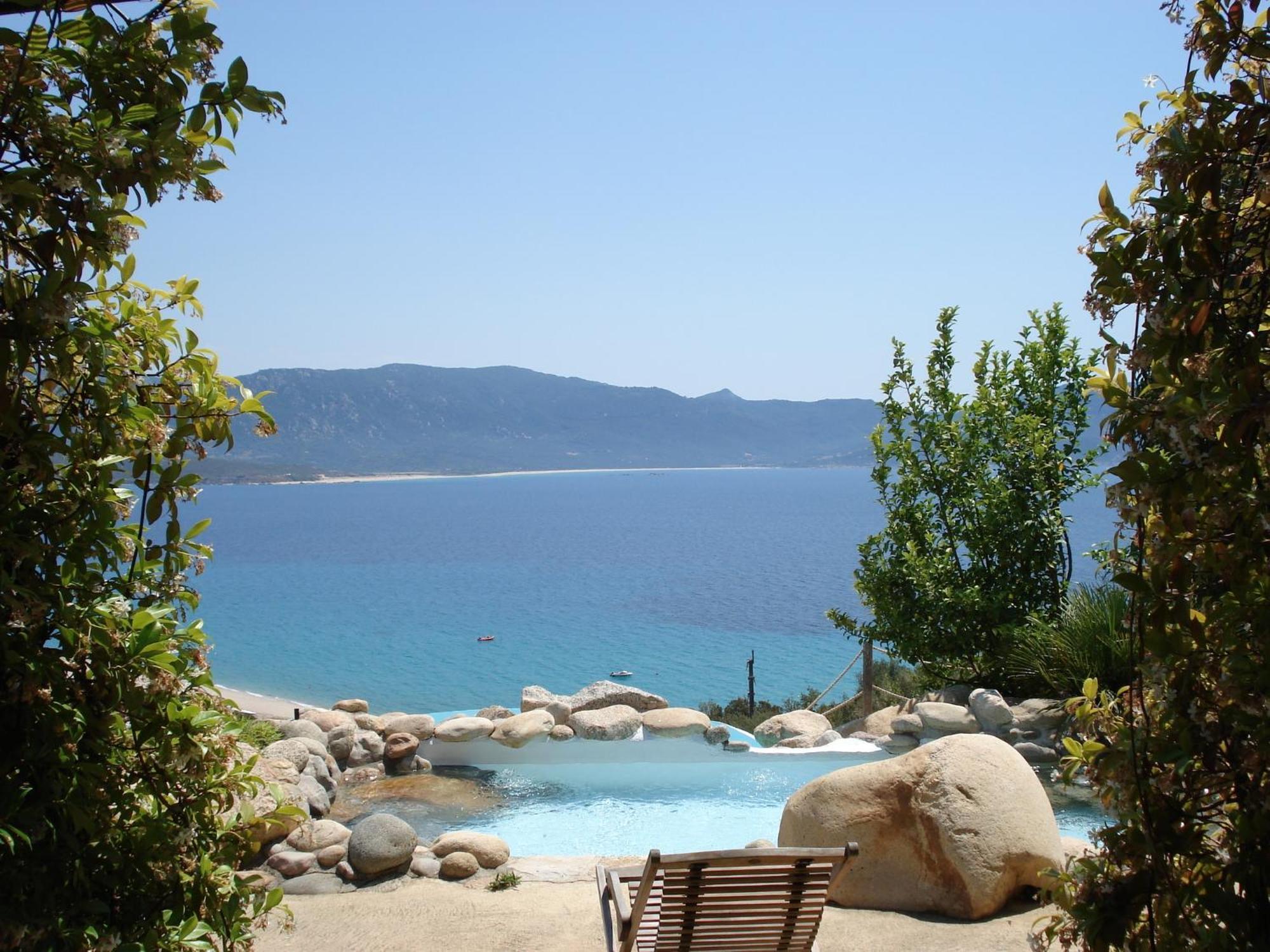 Villas Valinco San Martinu Corse Du Sud - Vue Et Proche Mer - Piscines-7 Chambres Olmeto  Rom bilde